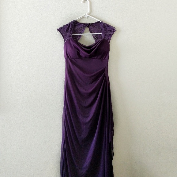 xscape purple dress